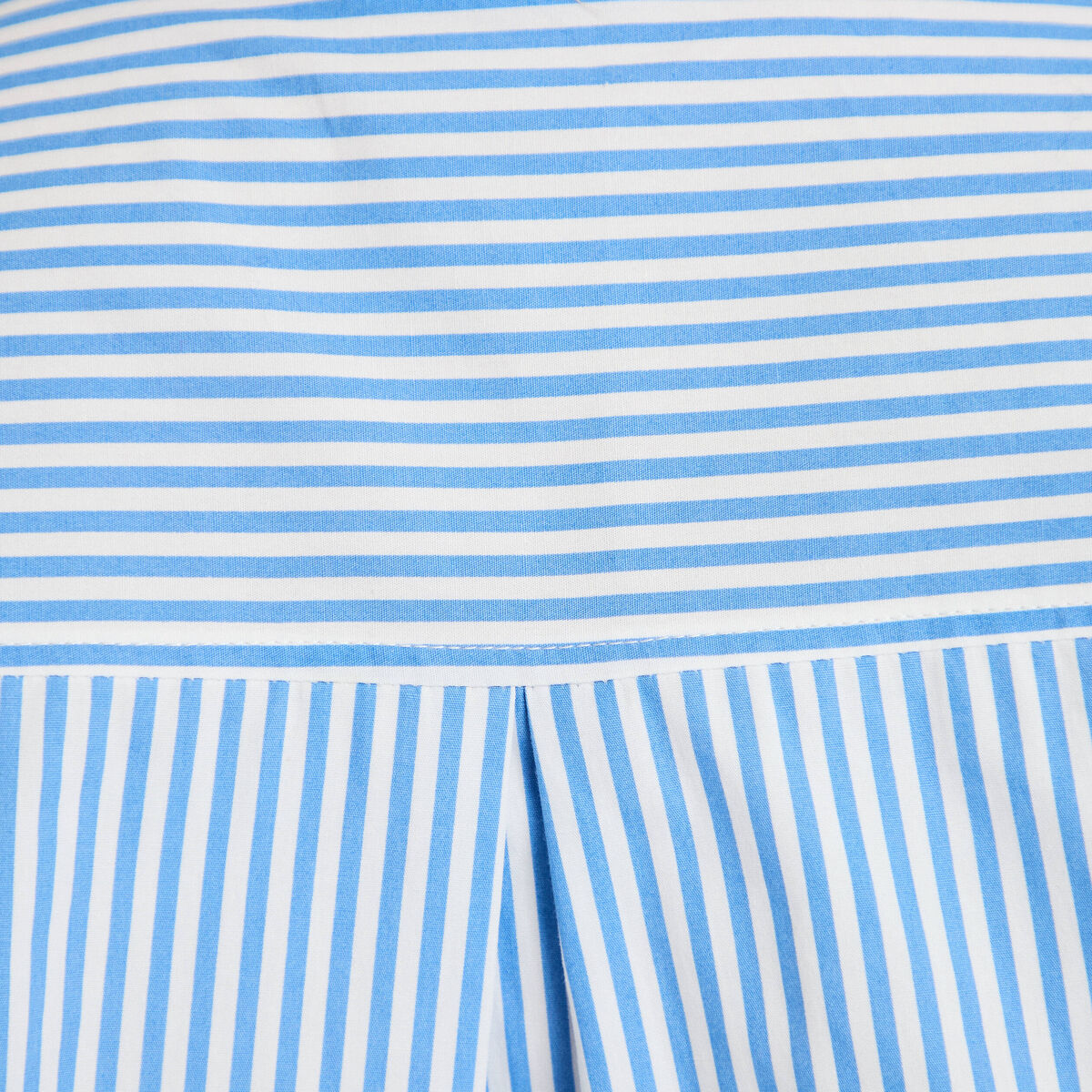 Chemise col classique bleu femme