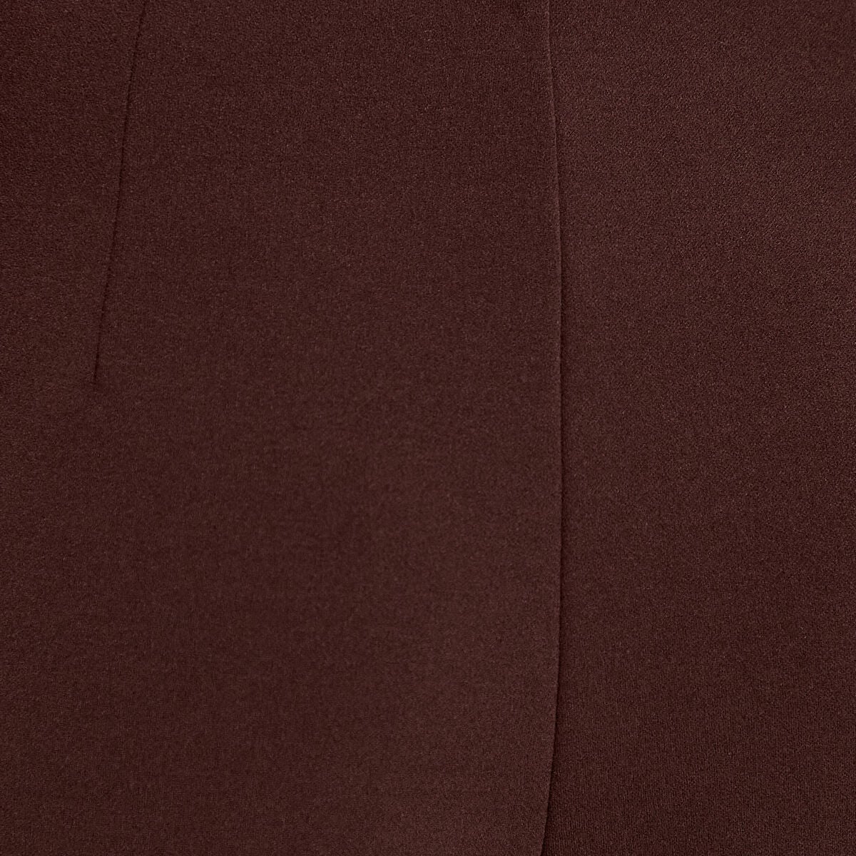 Pantalon bootcut avec ceinture marron fonc&eacute; femme