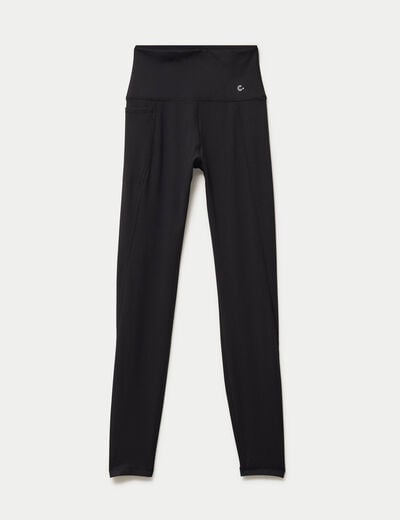 Legging taille haute noir femme