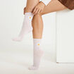 Chaussettes rose clair femme