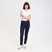 Jeans slim 5 poches denim brut femme