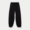Jogging coupe jegging taille standard noir femme