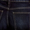 Jean coupe large denim brut femme