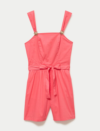 Combishort rose femme