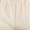 Short avec ceinture amovible beige femme