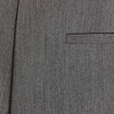 Pantalon bootcut ceinture amovible gris clair femme