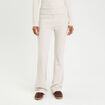 Pantalon bootcut taille standard sable femme