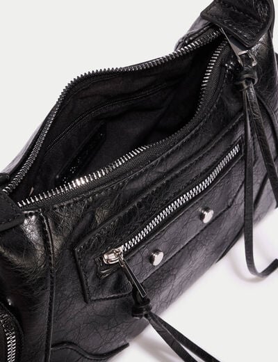 Sac port&eacute; &eacute;paule noir femme