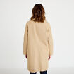 Trench col chemise sable femme