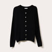 Gilet manches longues noir femme