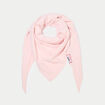 Foulard rose clair femme