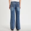 Jean wide leg taille basse denim triple stone femme