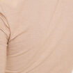 T-shirt thermique manches courtes sable femme