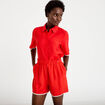 Short rouge femme