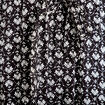Robe bi-mati&egrave;re cintr&eacute;e noir femme