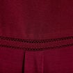 D&eacute;bardeur sans manches bordeaux femme