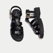 Sandales noir femme