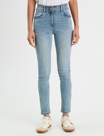 Jeans slim push-up denim double stone femme