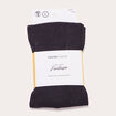 Collants fils m&eacute;tallis&eacute;s noir femme
