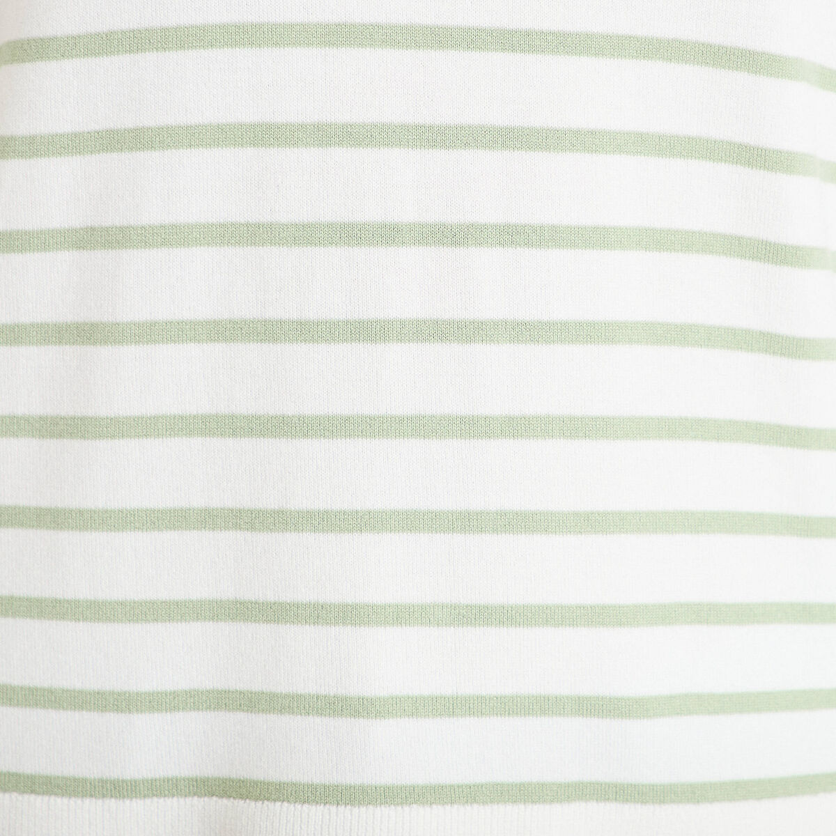 Pull manches longues vert pastel femme