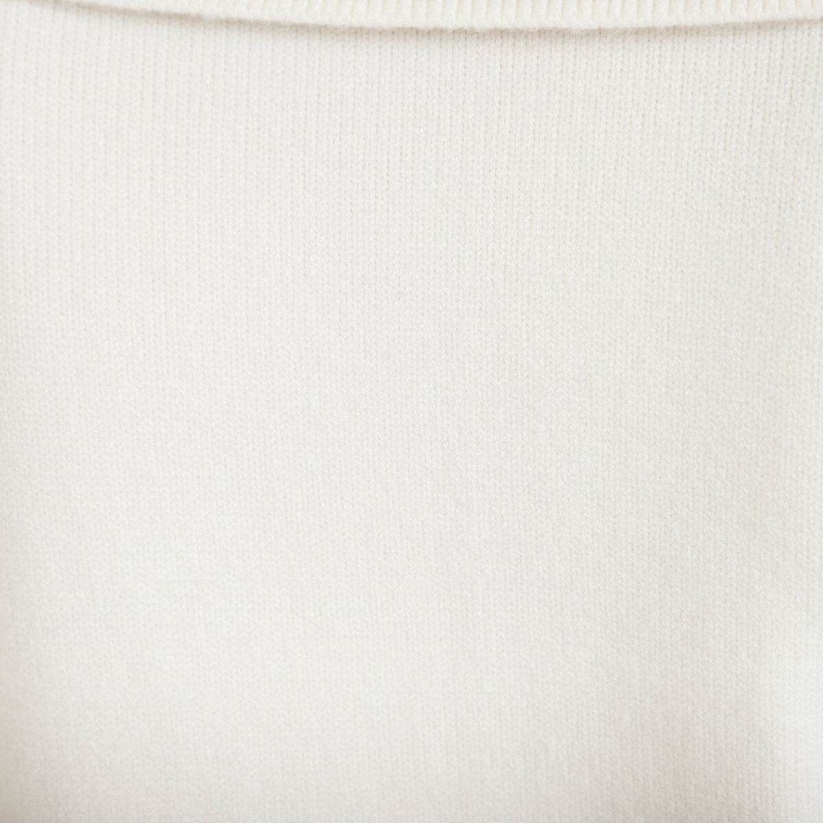 Pull col marin manches longues ecru femme