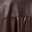 Bomber oversize marron fonc&eacute; femme