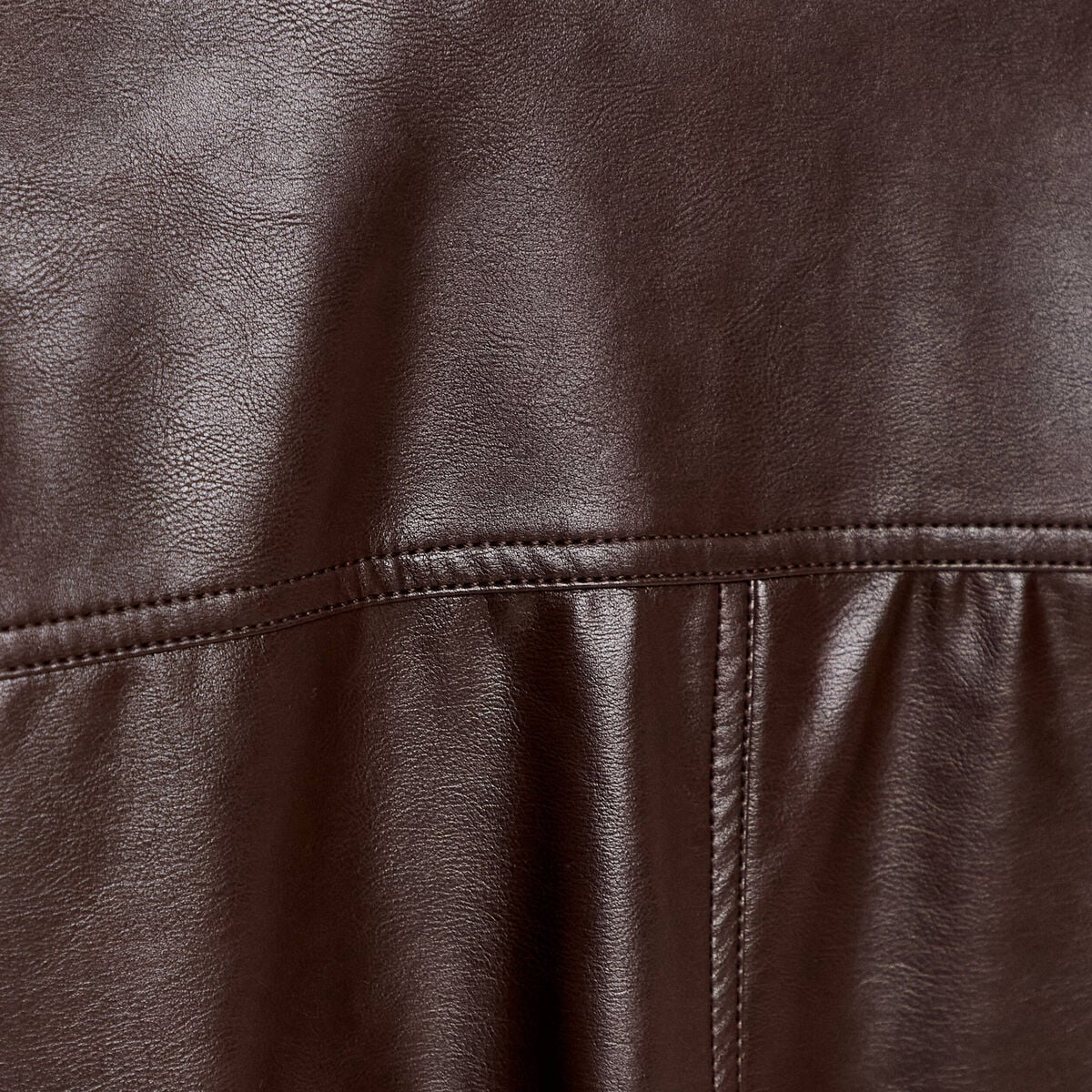 Bomber oversize marron fonc&eacute; femme