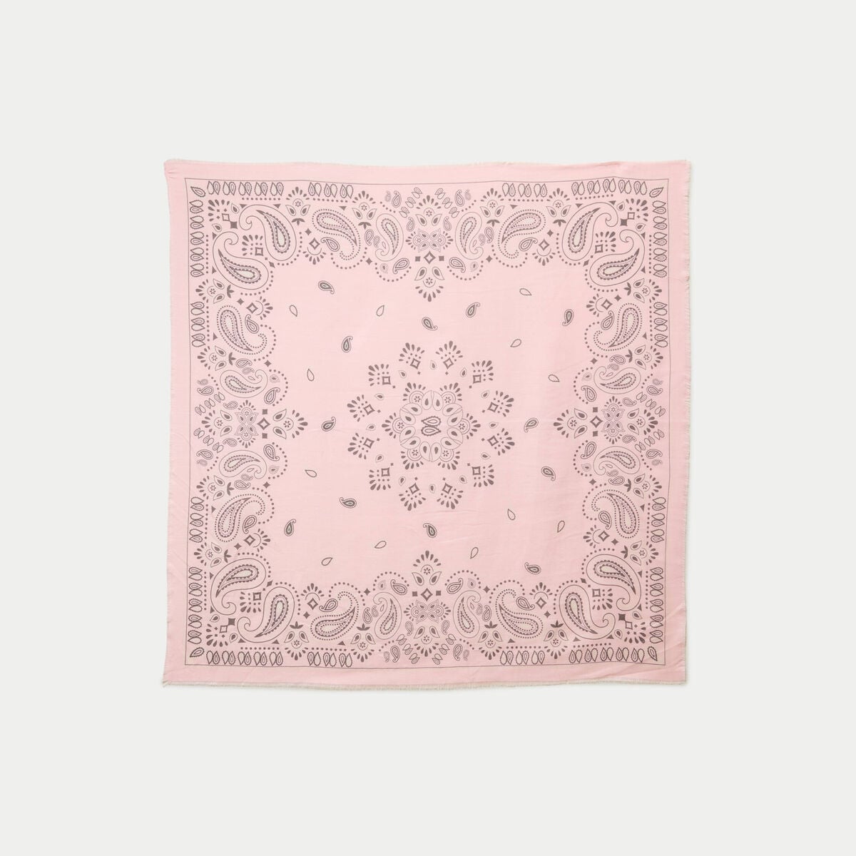 Foulard rose femme