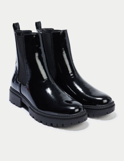 Bottines noir femme