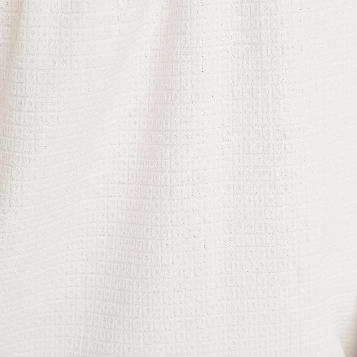 Blouse d&eacute;tails volants ecru femme