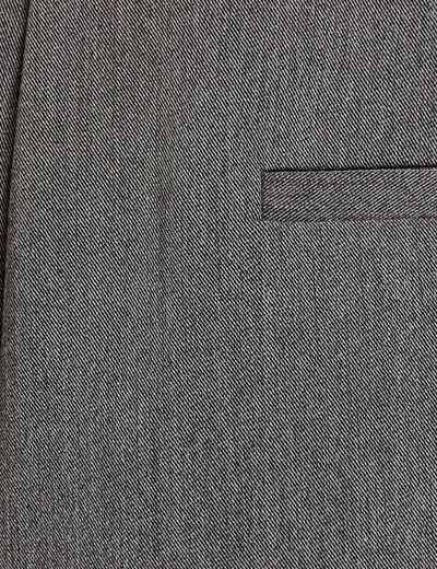 Pantalon large avec ceinture amovible gris clair femme