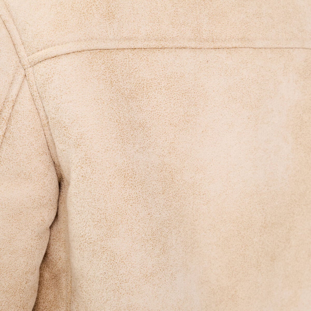 Blouson simili cuir sable femme