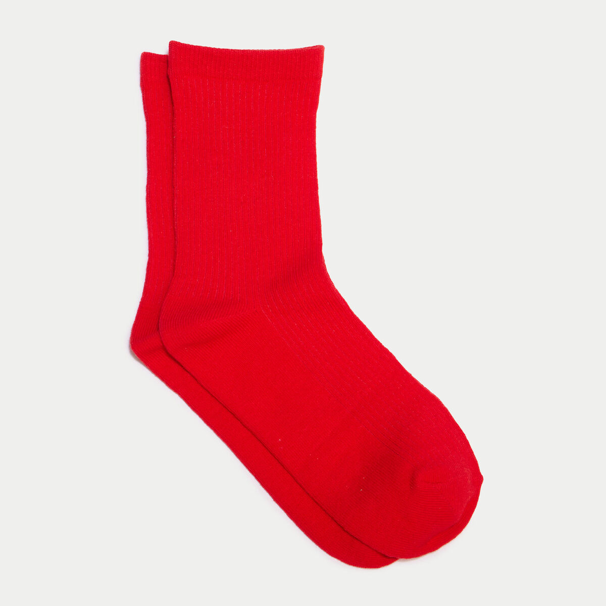 Chaussettes rouge femme