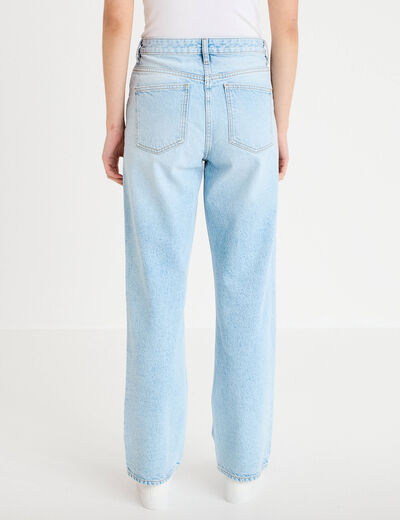 Jeans droit 5 poches denim triple stone femme