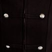 Veste officier noir femme