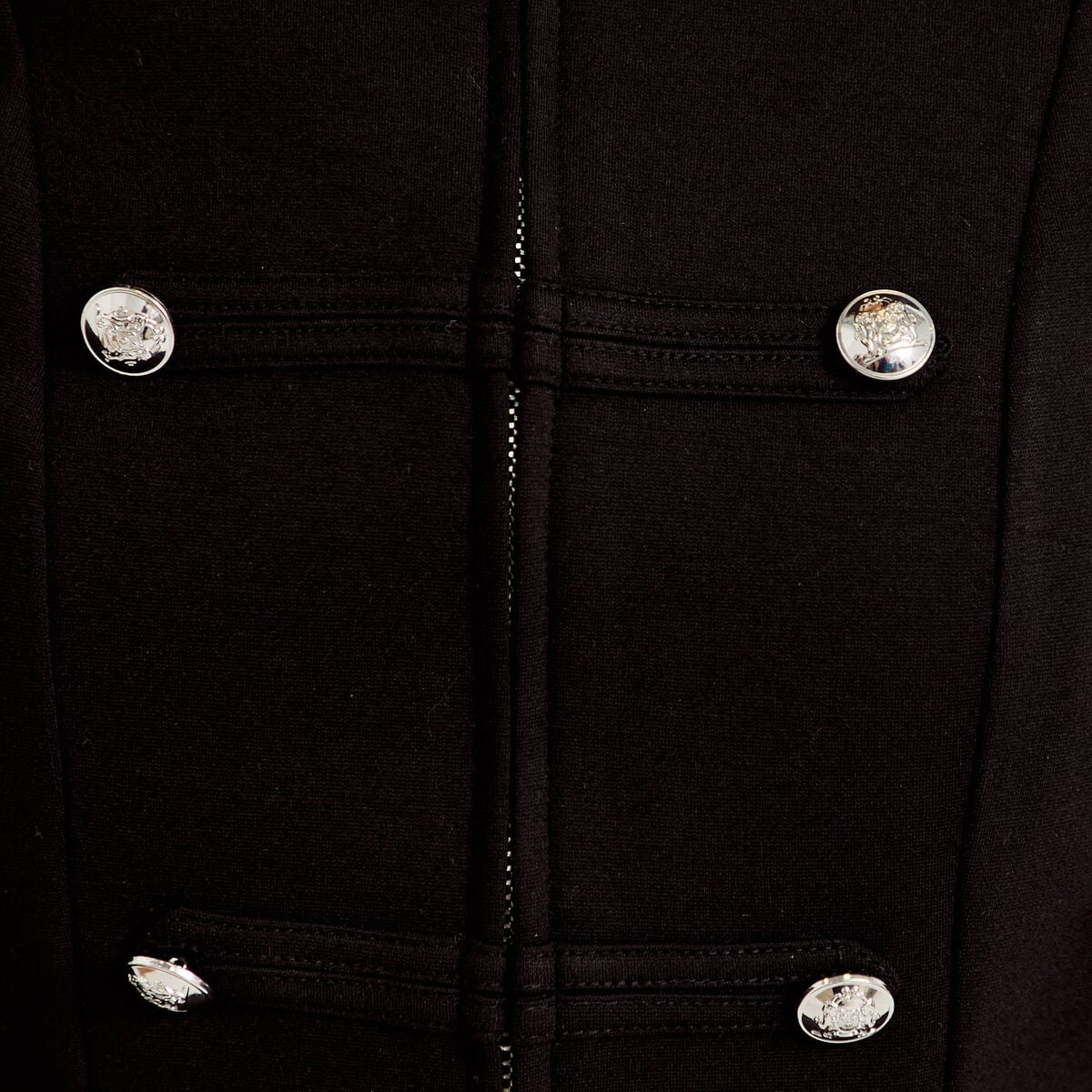 Veste officier noir femme