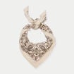 Foulard ecru femme