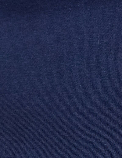 Sweat bi-mati&egrave;re manches longues bleu marine femme