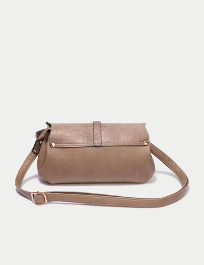 Sac similicuir beige femme