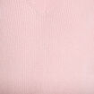 Pull fin col v rose clair femme