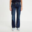 Jean bootcut taille basse denim stone femme