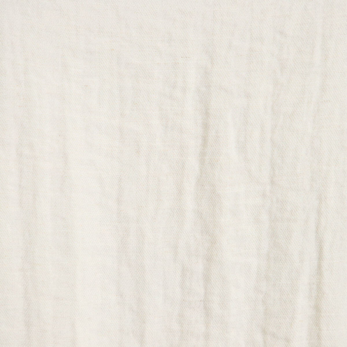 Chemise droite pliss&eacute;e manches courtes ecru femme