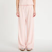 Pantalon large rose femme