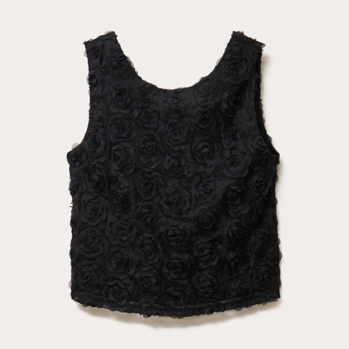 D&eacute;bardeur &agrave; motifs en relief noir femme