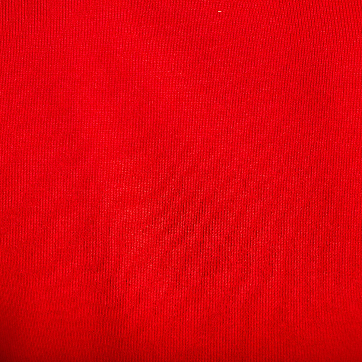 Pull manches courtes col polo rouge femme