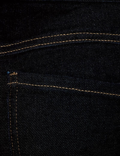 Jean skinny push-up taille standard denim brut femme