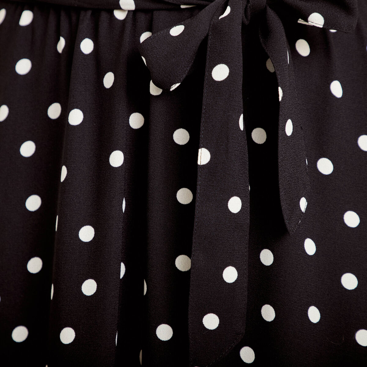 Robe longue bi-mati&egrave;re noir femme