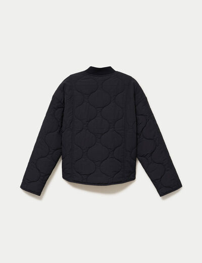 Veste ample manches longues noir femme