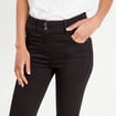 Jeans slim push-up denim noir femme