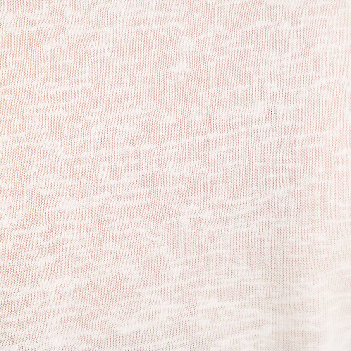 T-shirt d&eacute;tail noeud ecru femme